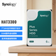 群晖（Synology）DS124NAS搭配1块6TB群晖HAT3300硬盘套装