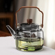Gao Ming Teapot Transparent Black Chinese Lift Teapot Glass Boiling Teapot Electric Ceramic Stove Tea Maker Charcoal Stove Steaming Integrated Mohai 4th Generation Pot 1000ml