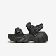 Tata Casual Dicke Sohle Sandalen Frauenschuhe weiche Sohle Strand Sandalen Sommer WL701BL4 Schwarz 39