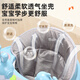 Cute stone baby walker 2024 baby children 1-3 years old anti-rolling can be folded and can be learned to drive for children over 9 months. Standard blue丨Folding + lighting and music + 7-speed adjustment for girls and boys over 6 months.
