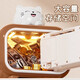 Beichuzhong Piggy Bank Kinder Spielzeug Mädchen Geburtstagsgeschenke für Jungen 7-14 Jahre alt 8-12 Jahre alte sichere Kabinett Grundschule Schüler Geschenke Chinesisch und Englisch zweisprachig [Fingerabdruck + Passwort + Schlüssel] Brown Cat Gift Box Batterie Modell 3-6-10 Jahre altes praktisches Mädchen 7-13 Jahre altes Mädchen Geben Sie Tochter Geschenke Geben Sie Tochtergeschenke Geben Sie Tochtergeschenke Geben