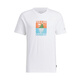 Adidas men's clothing, fashion, comfortable and versatile casual, breathable round neck short-sleeved sports T-shirt IP3888 IS0271 M