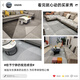 Sala de estar personalizada de Yonghuan nueva luz de sofá de lujo Mat de piso de limpieza lavable Free Bedroom Tabla de café Café Manta Moderna Modern 15601 1 Piece 200*300 cm Estilo espesado mejorado fácil de cuidar