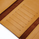 Kuqidaishu Billetera pequeña Billetera para mujeres 2025 Nuevo embrague Simple Tarjeta de tres veces Bolsa de lujo de lujo de lujo de lujo Brown