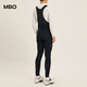 MBO cut-off men and women all-weather riding pants men's style Liancheng-Black M