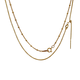 Mu Qian's exquisite plain gold chain/American 14K gold-filled snake bone necklace, bare chain stacked straps, can be equipped with pendants, simple basic gold-filled snake bone chain, total length 50cm sliding adjustment