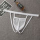 
Wen Shiou airplane white silk underwear men's sexy trousers tight thongs personalized transparent double-elastic mesh men's underwear, any color 4, average size (90Jin [Jin equals 0.5 kg]-160Jin [Jin equals 0.5 kg])