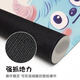 Three-color cat cute little monster mouse pad super large cartoon animation office desktop mat wrist pad notes 6626 pink bear 60 cm x 30 cm x 2 mm