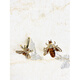 Tucano; Woodpecker Brand New French Insect en forme de personnalité d'abeille Personnalise de bouffée de mode Texture de marié