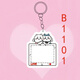
Telic Chiikawa photo pendant customized acrylic gilkawa keychain best friend couple schoolbag hanging ornament pendant single package - A1105 vertical version 3:4