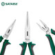 SATA 05513 Mini Needle Nose Pliers 5 Small Electrician Needle Nose Wire Winding Pliers