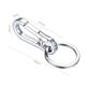 Runhuanian Key Chain New Key Chain Men and Women Couples Seamless Pendant with Round Color Solid Color Personality Simple Thickened Minimalist and Elegant [Modern Simple] Key Chain 1/*
