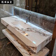 
Qinkaiyan slab wash basin ceramic [seamless one double layer] bathroom cabinet wash basin hotel bathroom washing fish belly white seamless basin [smart mirror with supporting hardware SPWY [80*50] 9856 pieces sold
