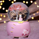 Farbbohnen (Sedou) Crystal Ball Music Box Girls Geburtstagsgeschenk Mädchen Musikbox Hawaiianische Nüsse