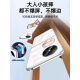 Mengqi Adecuado para Huawei Pocket2 Mobile Telephone Case Pocket 2 Caja de tesoro de la pantalla plegable Caja protectora transparente de cuero genuino Genuino Tarada completa Soporte de anillo de moda de moda Hard Shell Hard Shell Hom y Women Pocket 2 [Concha transparente] Alta definición Alta transparencia