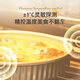 MKFRMKFR家用18升空气炸锅烤箱一体机多功能烘培可视化电烤箱新款小型烤箱烘焙烤箱 乳白色 40L 热风循环烤箱