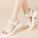 anta kids ant pedal girls shoes children's sandals daddy 2025 summer medium and big children girls sports beach shoes protection Mi Zi 38