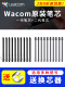 Wacom数位板标准笔芯CTL672/472/6100/4100WL取笔器柔韧毛毡笔尖 原装一代毛毡笔芯5支装送取笔器 0x0cm
