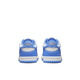 Nike (NIKE) Dunk Low Blue and White, Anti-slip and Wear-resistant Retro Low Top Women's Casual Board Shoes CW1590-103 38.5