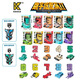 Lindo hogar Transformado Digital Integrado Robot Juguetes ensamblados más Diamond Mecha Mecha Bloques de construcción infantiles de Diamond Mecha 3 a sexto cumpleaños Gran Digital 6 Excavator