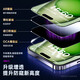 毕亚兹【28°丝印防窥2片】适用苹果15Plus钢化膜 iphone16Plus手机膜 高清防偷看无白边玻璃贴前膜JM868