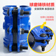 Sanqihu Gusseisen Reparature Hafujie Leckage Reparatur PPRE verzinkte Eisenrohr -Kauf -Wasserrohr -Leckage Stecker Schnellanschluss P160 (6 Zoll)*30 cm langer Rohr Außendurchmesser 1591 1591