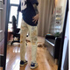妍黛妮2024春秋云腾牛仔裤男潮牌个性大M刺绣印花休闲修身直筒网红裤子 痞迪-9227图色 28