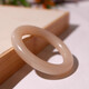 
DR GRAFFCARNY lotus powder Hetian jade bracelet lotus powder bracelet Qinghai lotus pink jade bracelet fat round strip bracelet SN1049 53mm