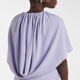 ROLAND MOURET Women's shawl crepe satin party skirt P00996841 Purple S CN 165/88