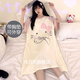
Wei Jie women's pajamas new 2024 hit Internet celebrity latest style with chest pad nightgown short sleeves loose school summer age reduction 16853# princess style long sleeves M with chest pad [recommended 95Jin [Jin equals 0.5 kg]]