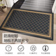 Hua Fei Hua Chinese style entrance door floor mat bathroom bathroom non-slip mat kitchen floor mat door entry home foot mat Chinese style A-dark green 100*160cm