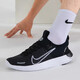耐克（NIKE）男鞋夏季新款赤足运动鞋低帮网面透气减震耐磨防滑轻便跑步鞋子 FB1276-002 黑/白 40