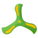 SEMALAM children's outdoor boys and girls three-leaf boomerangs back to Libiao parent-child sports fun UFO children's toys Boomerang-1 random
