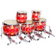 
Fanchao Five-tone Pai Drum Percussion Instrument Pai Drum Tang Drum Dinggong Ethnic Pai Drum Little Yellow Flower MG-16 1# Drum