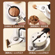 HUYO walnut clamp to clamp walnut artifact household stainless steel macadamia nut sheller hazelnut clamp nut shelling tool walnut clamp with pliers black thickened stainless steel