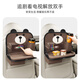 KEEP TOP Car Storage Hanging Bag Car Backrest Seat Back Multifunctional Storage Bag Rear Table Board Rear Seat Storage Rack Tissue Box Cute Bear-Upgraded Small Table Board-Short Style