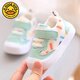 G. DUCKKIDS baby toddler shoes mesh shoes spring and summer soft sole functional shoes universal children's shoes 1-3 years old casual shoes B838 orange 22 inner length 15 cm
