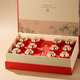Mohe 2025 neuer Tee Dahongpao Tee Wuyi Mountain Rock Tea Oolong Tee Starker Geschmack Zimt für Geschenkbox 12 Dosen mit hohem Berg fließend Wasser Geschenkbox (Dahongpao)