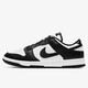 NIKE Dunk Low Black and White Panda Men's Casual Sports Shoes DD1391-100 42