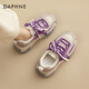 Daphne thick-soled dad shoes for women 2025 new autumn platform shoes season mesh increased versatile casual sports shoes for women