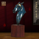 LICAI AMERICAN Retro Deer Office Office Bureau Salon Room TV Cabinet BO ANCIEL SPELL BURANT LUMING JIXIANG COMPANY OUVERT BJ1421C Horse Head