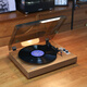 Ask and add WHATPLUS From1900 vinyl record player retro Bluetooth audio integrated record player birthday gift high-end gramophone audio living room film record player glue walnut