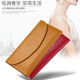 Kuqidaishu Billetera pequeña Billetera para mujeres 2025 Nuevo embrague Simple Tarjeta de tres veces Bolsa de lujo de lujo de lujo de lujo Brown