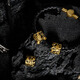 Chow Tai Fook Monologue Trend national général Majestic Divin divin bête Golden Fortune Bead Men 17,5 cm MR1484