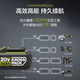 威克士（WORX）原装20V锂电池4.0/5.0/6.0扳手电锯电钻锤充电器3406/3922 双充充电器橙色WA3883