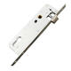 9230/9235 Block Body, Broken Bridge Aluminum Door, Aluminum Saint Door Lock, замок для заград, старомодный замок с замок с замок с старомодным сцеплением, полный набор 9220 однопочечный замок + белая ручка