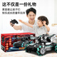 
JJR/C remote control car children's toys boys remote control car gesture sensing tank stunt car off-road four-wheel drive birthday gift 22cm super large tank car [dual control double electric]