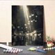 Youke New 2024 Digital Oil Painting Diy Hand-colored Oil Painting Butterfly Digital Oil Painting Wall Hanging Decoration XK-1381 [30*40 Tighten the inner frame + brush paint]
