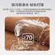 JD.com [Classic] botas de nieve para mujeres en la piel de oveja de invierno, pieles, botas cortas cálidas y a prueba de frío color camello 39