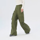 Fun2024 Autumn New Trendy Brand Casual Pants Women's Fashion Overalls Versatile Street Loose Pants Women's Khaki S